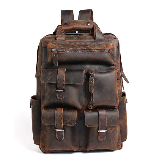 Best Vintage Leather Backpack for Men - 2022 Buying Guide – Luke Case