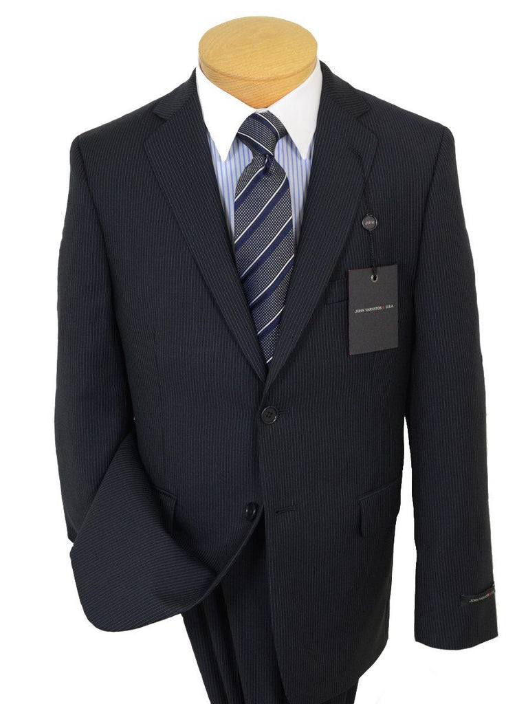 John Varvatos 19563 100% Wool Boy's Suit - Stripe - Navy - Heritage ...