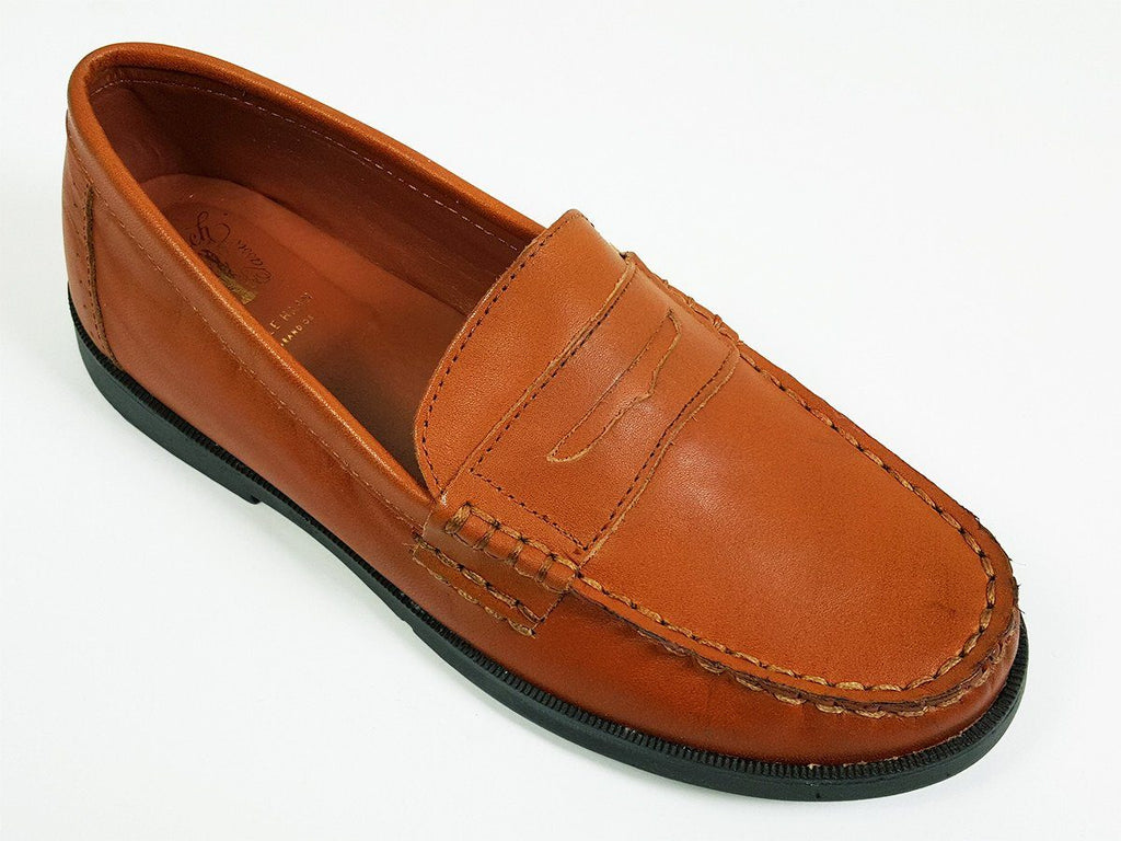 british tan shoes