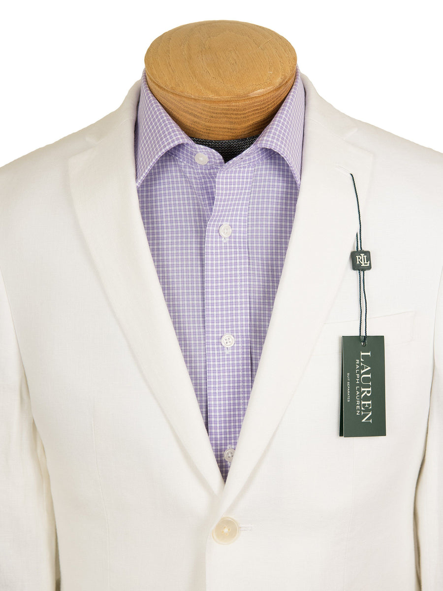 ralph lauren white linen blazer