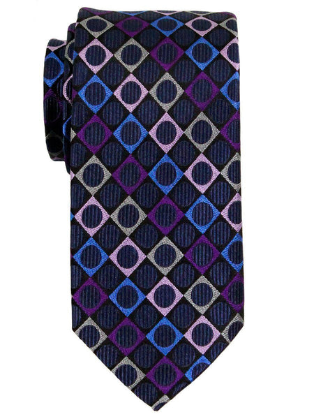 Boy's Tie 23115 Navy/Grey/Purple - Heritage House Boy's Suits