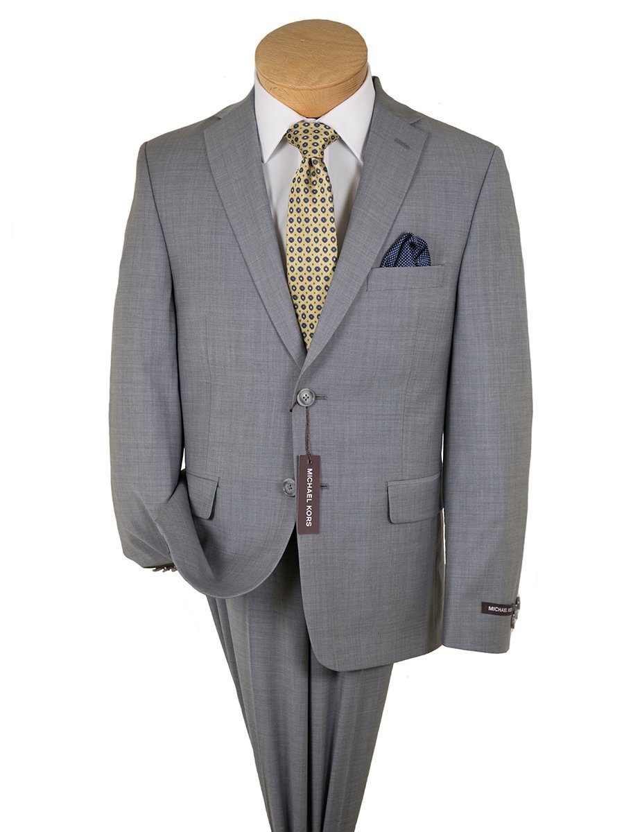 michael kors light grey suit