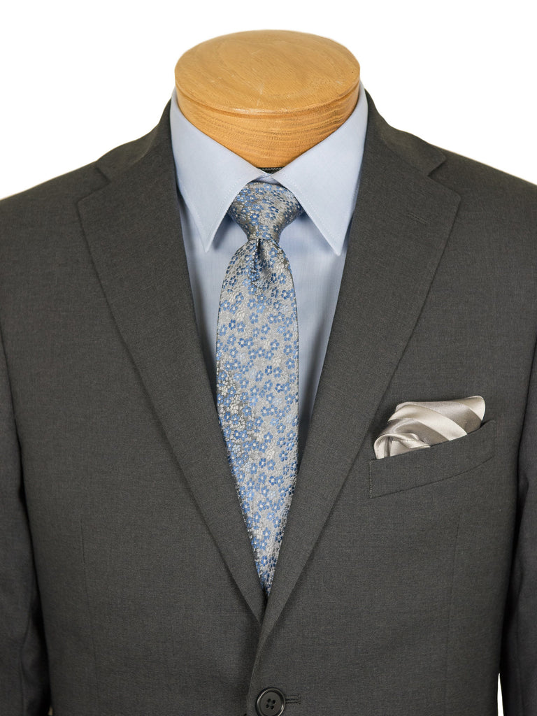 Michael Kors 27421 100% Wool Boy's Suit - Heather - Charcoal - Heritage ...