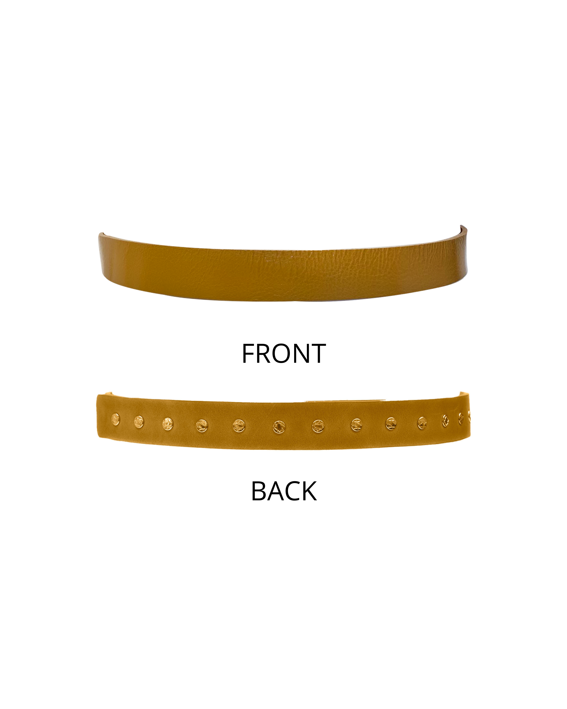 Lucky Leather Belt - Cognac