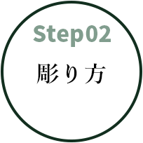 step02 彫り方