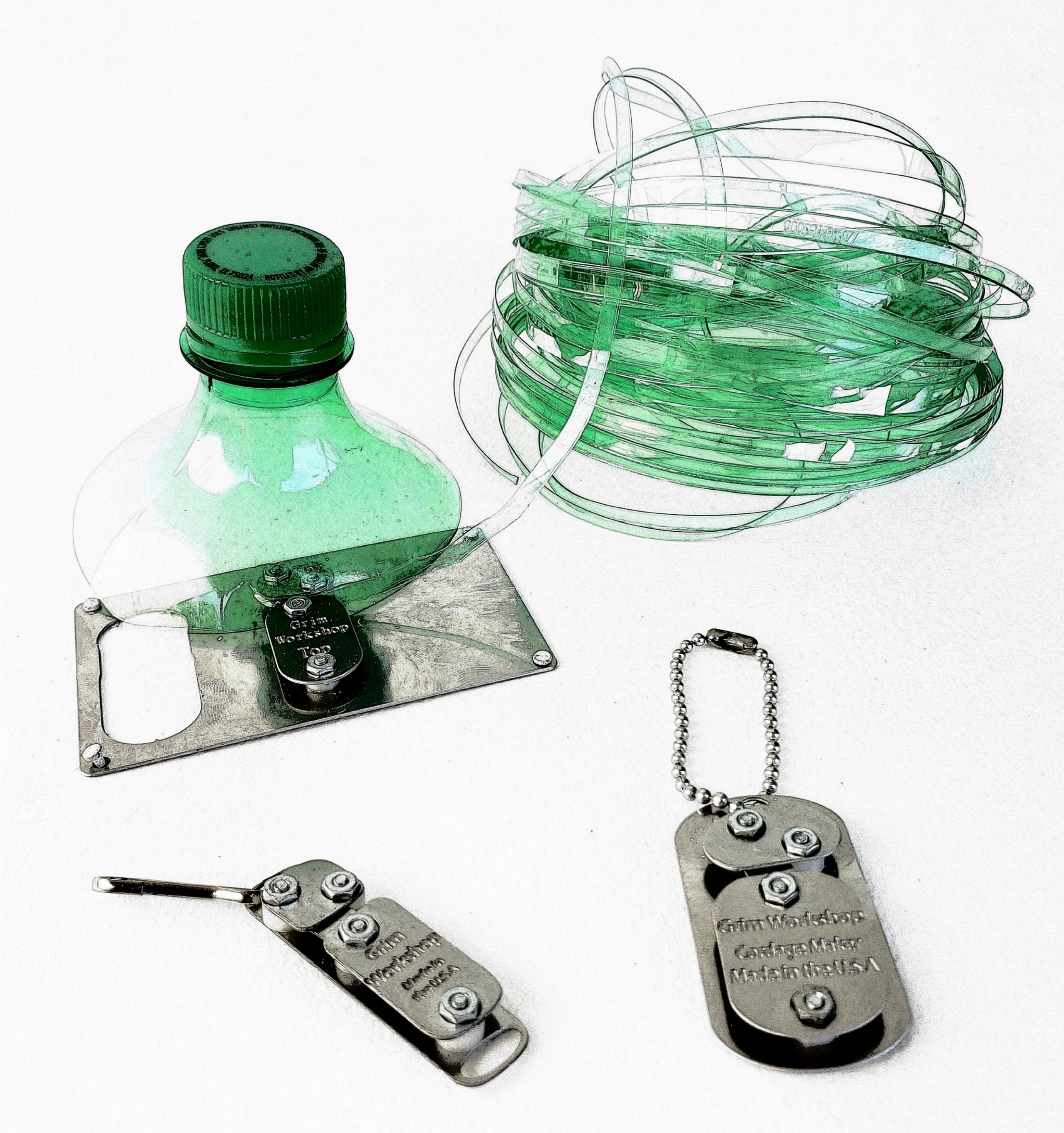 2 Liter Plastic Bottle Cutter Kit : Water Bottle Cutting Cord Maker –  Grimworkshop