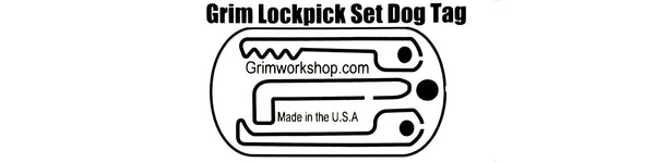 Wear a Tactical Lock Pick Set Around your Neck: The Dog Tag Lock Pick Necklace