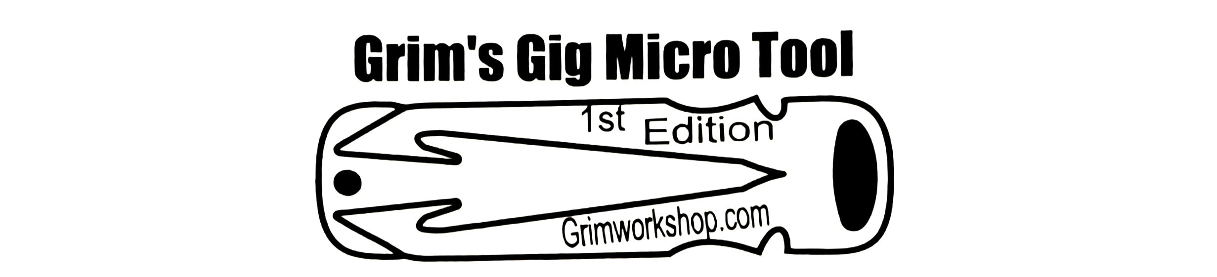 Micro frog gig and fish gig tool with arrow