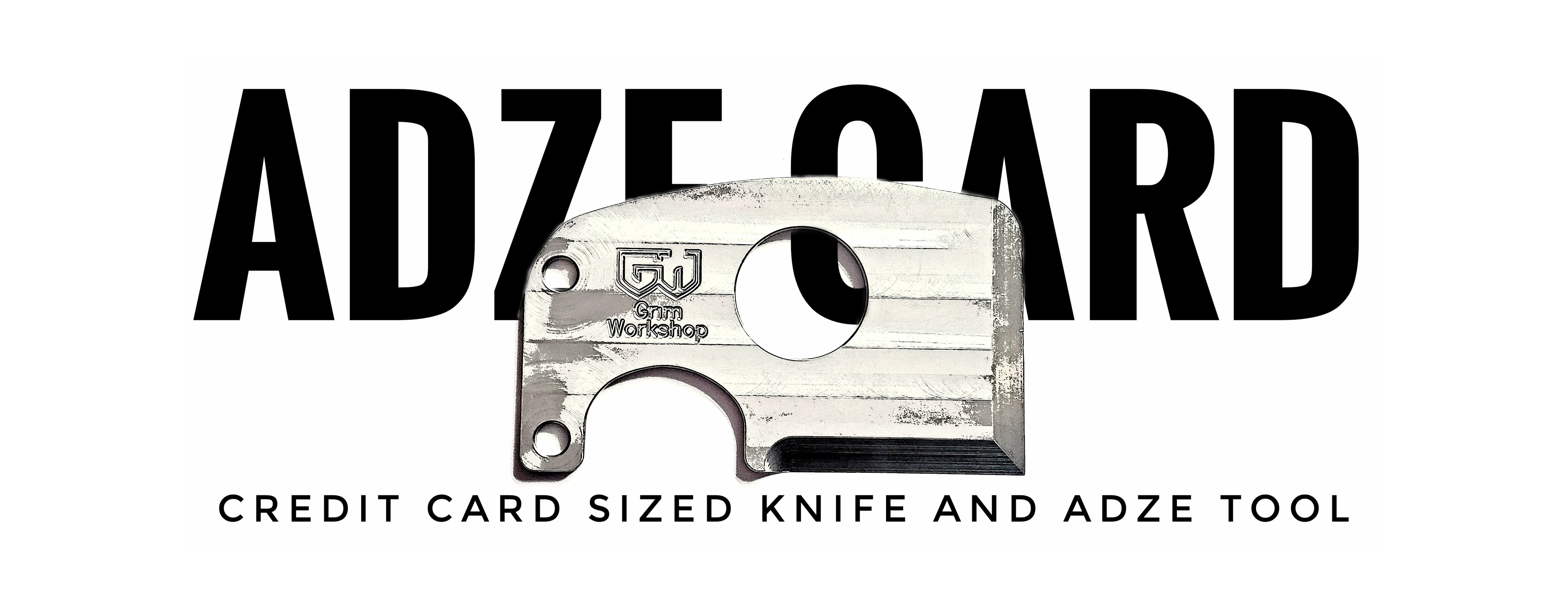 The adze tool card blade makes one of the best credit card knife options when your looking for a blade card