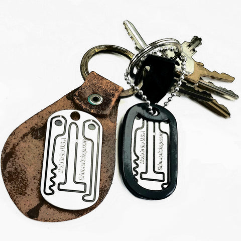 Wear a Tactical Lock Pick Set Around your Neck: The Dog Tag Lock Pick Necklace