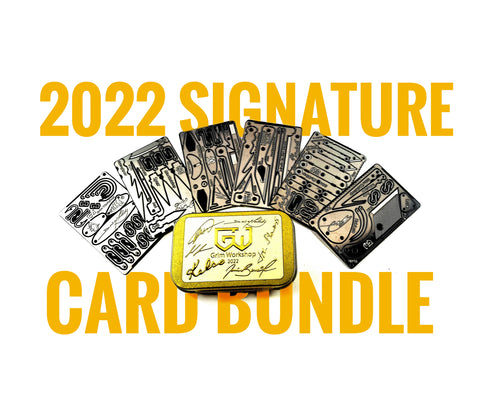 2022 Signature Survival Card Bundle of Wallet Multi Tool Card Credit Card Multi Tool