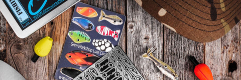 credit card size fishing lure card ultralight fishing lures for a compact fishing lure set