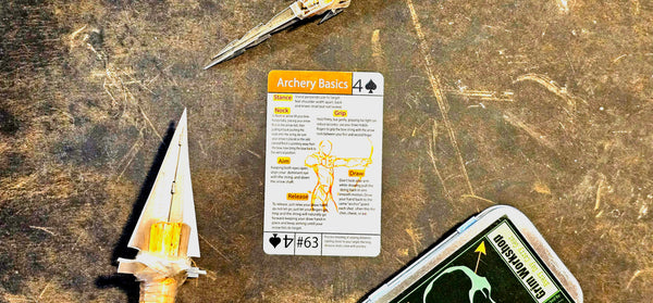 Tip Card #63 Archery Basics : Basic Archery Form Tips and Tricks