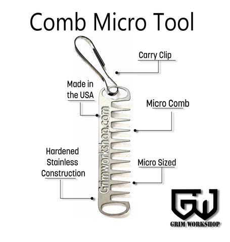 EDC Pocket Comb Micro Tool