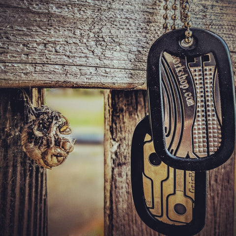 Fishermans Dog Tag | Fishing Multi Tool Necklace | Grim Workshop