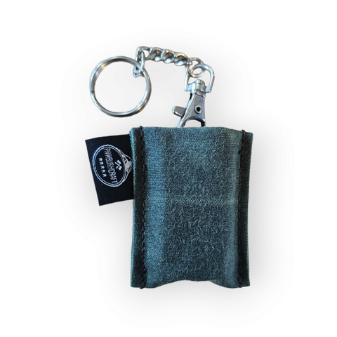 Waxed Canvas Mini EDC Pouch : Small Keychain Pouch for Micro Tool Tins –  Grimworkshop