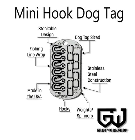 Wear a Mini Emergency Fishing Kit Around your Neck: The Mini Hook Fishing Necklace