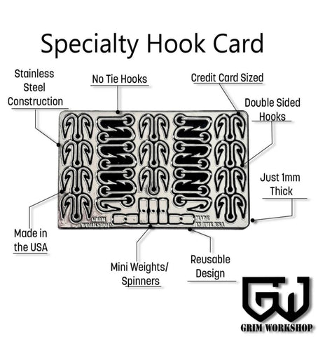 Specialty Hook Fishing Survival Card