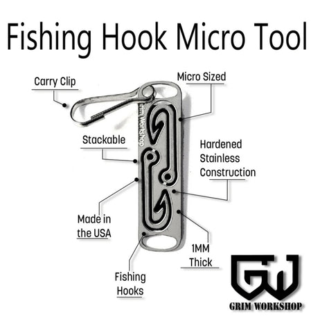 EDC Micro Fishing Kit  Grim Workshop – Grimworkshop