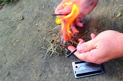 how to use a ferro rod fire starter successfully