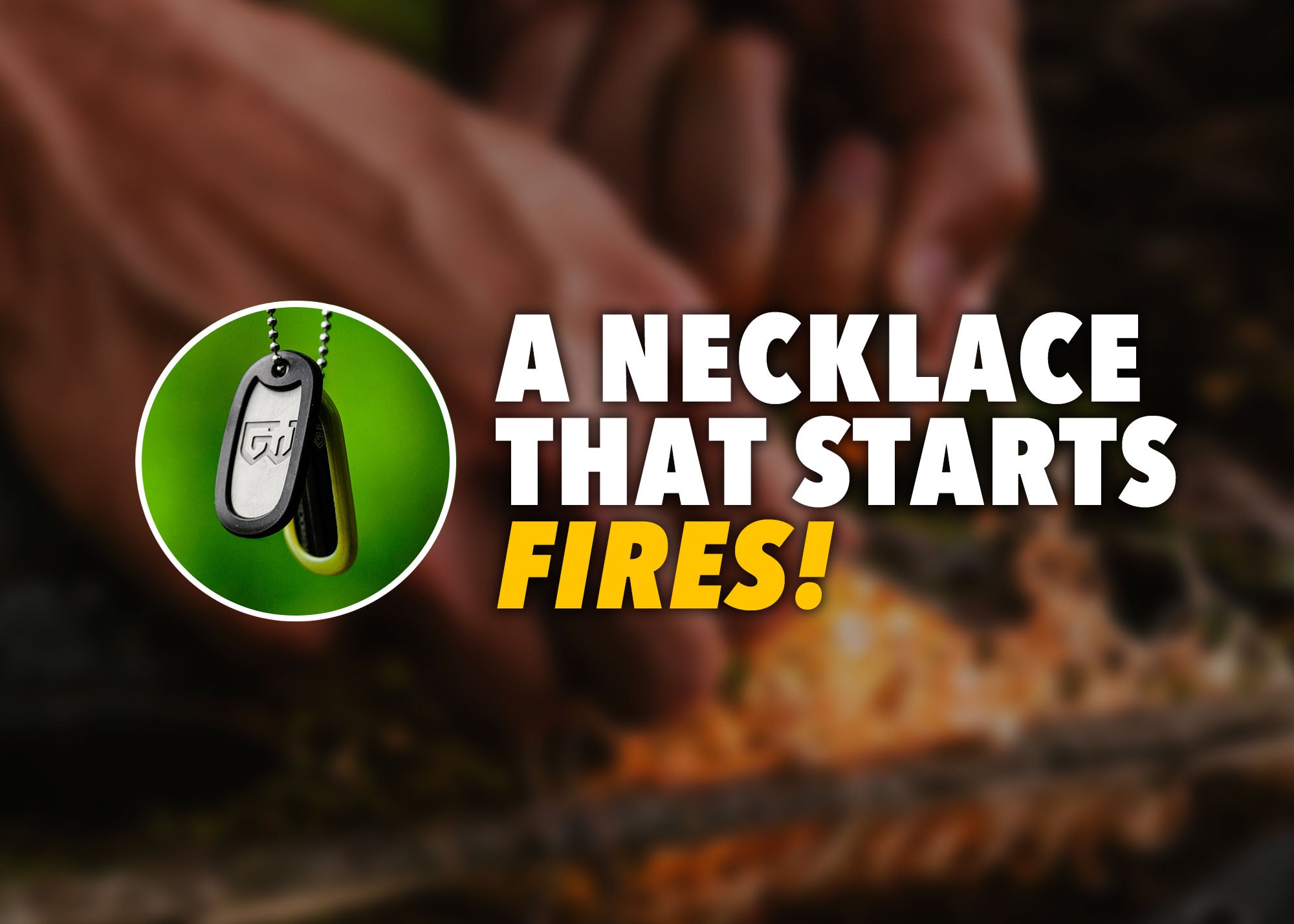 Fire Starter Necklace