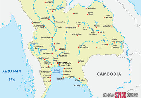 Map of Si Racha Thailand