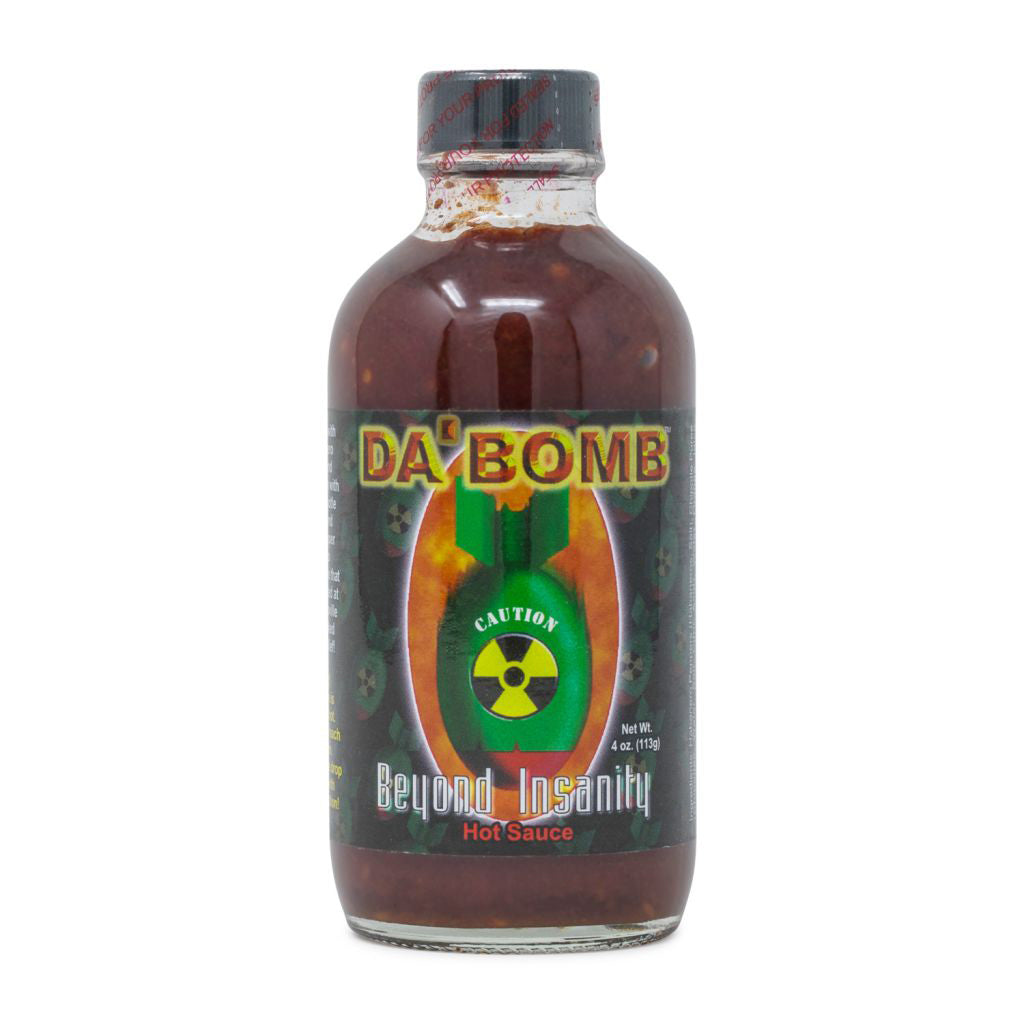 Da Bomb Ground Zero Hot Sauce, 4oz.