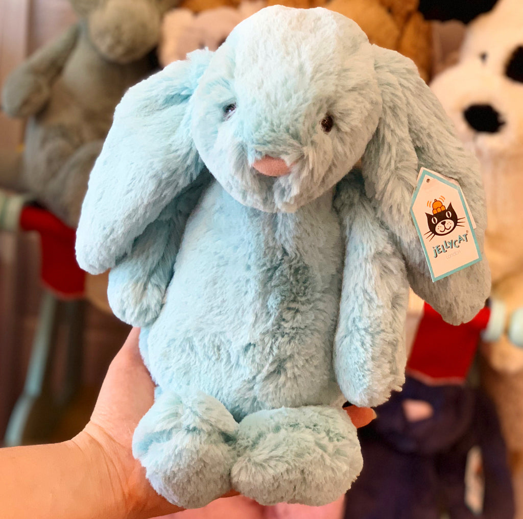 jellycat aqua bunny