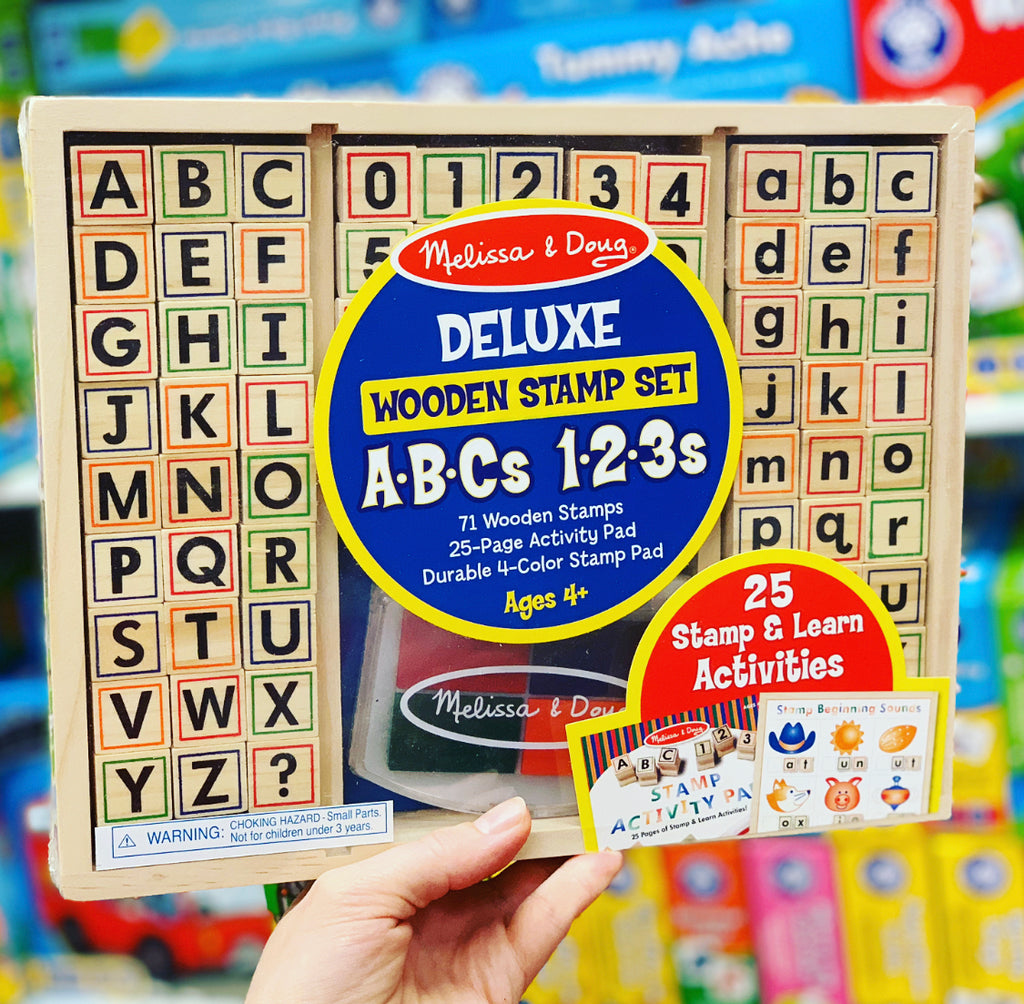 melissa and doug alphabet stamps