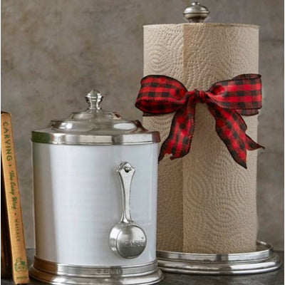 Match Pewter Glass Cookie Jar