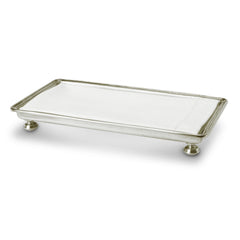 guest towel tray chrome