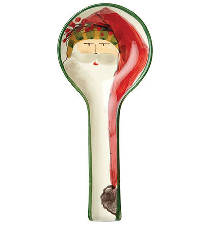 Vietri Old St. Nick Boxed Spoon Rest