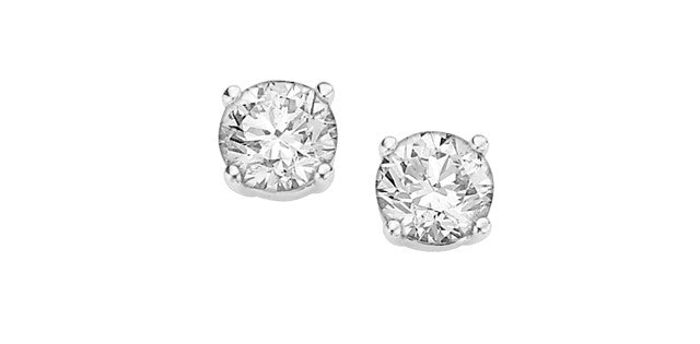 canadian diamond stud earrings