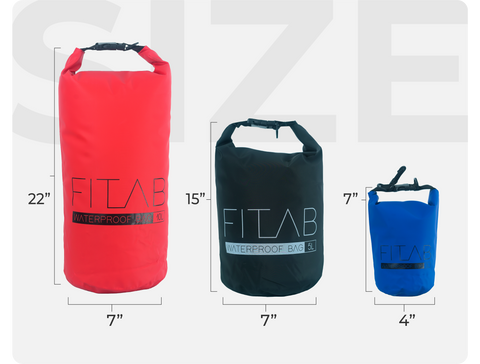 Waterproof Bag Size 10L, 5L and 2L