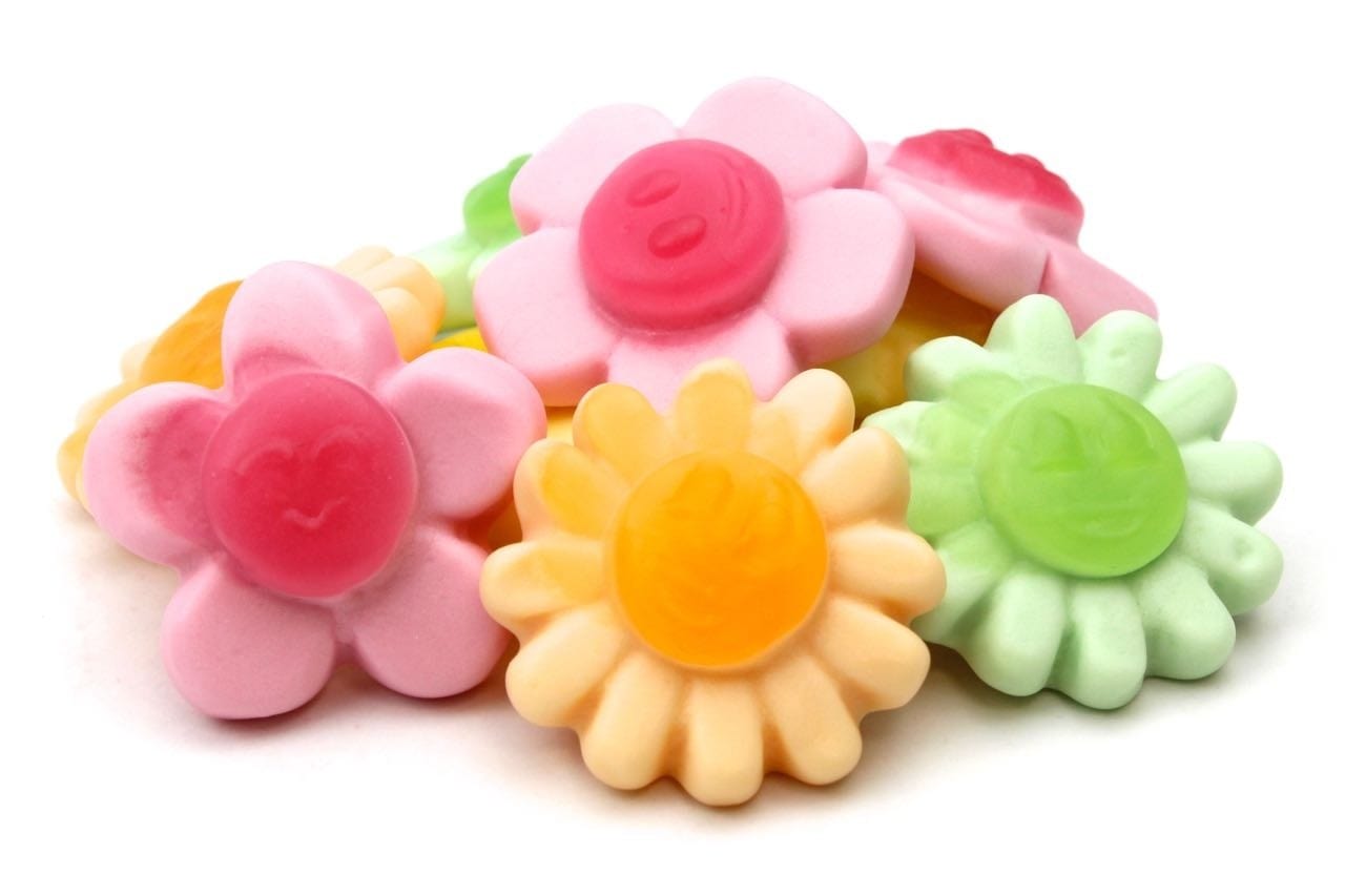 CARAMELLE GOMMOSE MARSHMALLOW MIX COLORATI MINI SOFFICI CONFEZIONE DA -  Dolci pensieri gift