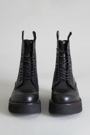 r13 platform combat boots