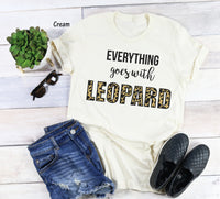 Everything Goes With Leopard tee