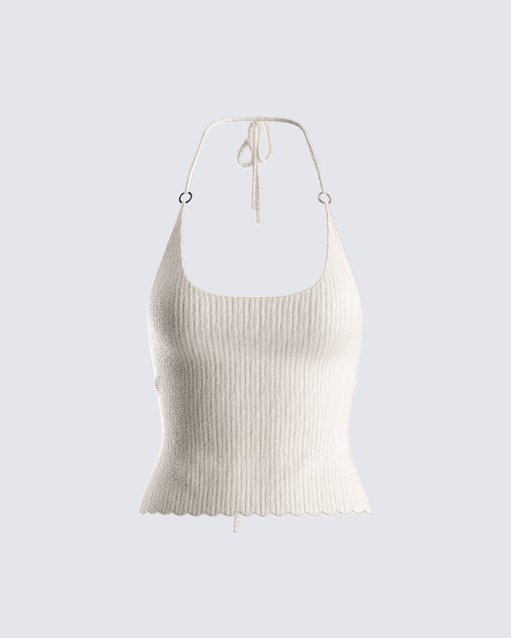 Off Shoulder Knit Halter Tank Top Sexy And Casual Firm Control Camisole For  Women From Luote, $7.31