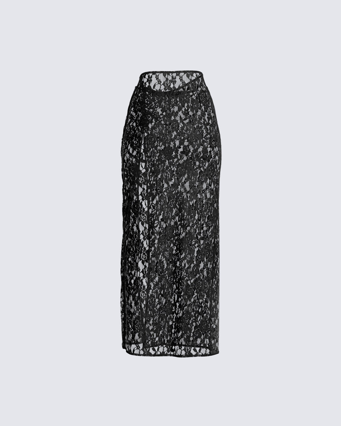 Beatrix Black Lace Skirt