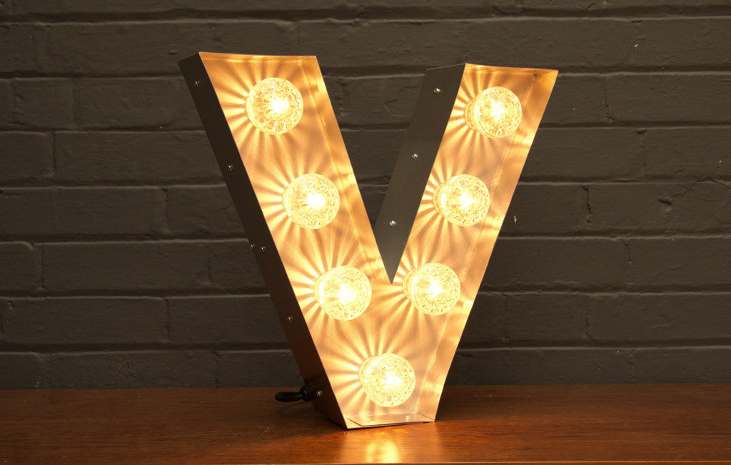 light up marquee box