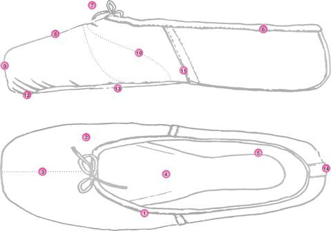Featured image of post Diagram Pointe Shoe Anatomy I love the detail and