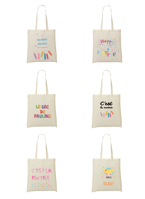 Tote bag personnalise