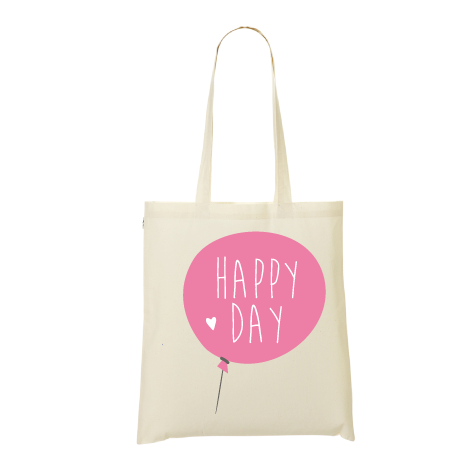 Tote bag happy day