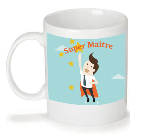 Mug personnalisé cadeaux maître