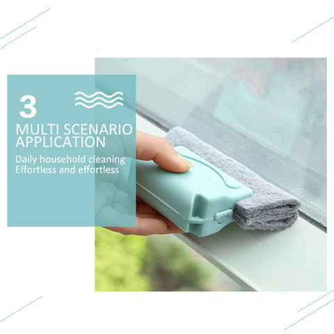 Magic Window Cleaning Brush Creative Window Groove Cleaning