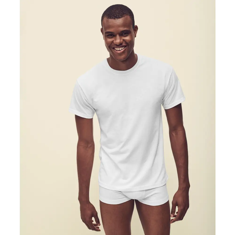 Fruit of the Loom Underwear T-Shirt Pack of 3 Fruit of the - Norvine