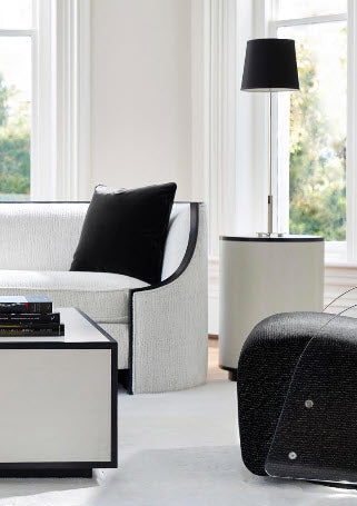 Silhouette Round Accent Table - Bernhardt Furniture