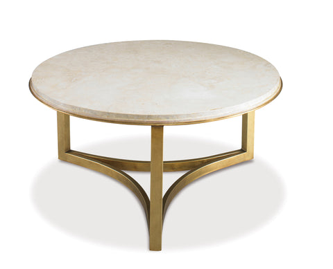 Niko Travertine Coffee Table - Precedent Furniture | Luxe Home Philadelphia