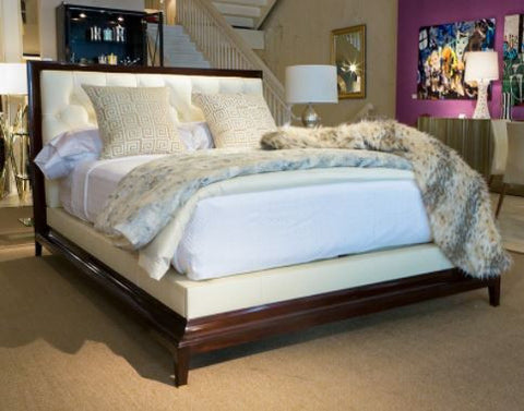 baker bed furniture moderne tufted platform