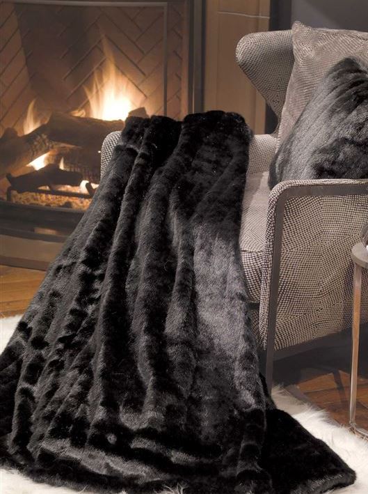 Luxe Faux Fur Throw